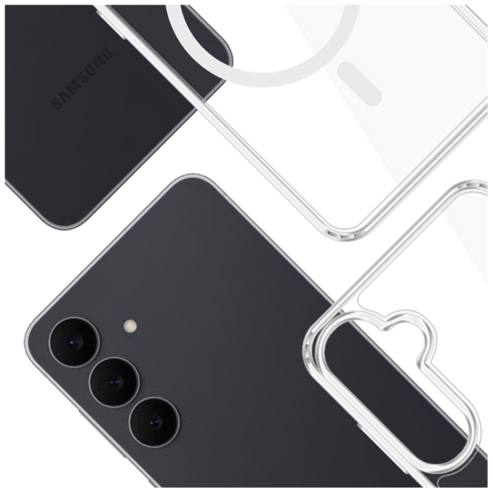 3MK - 3mk Mobilskal För Galaxy S26 FE Magsafe Armor - Clear