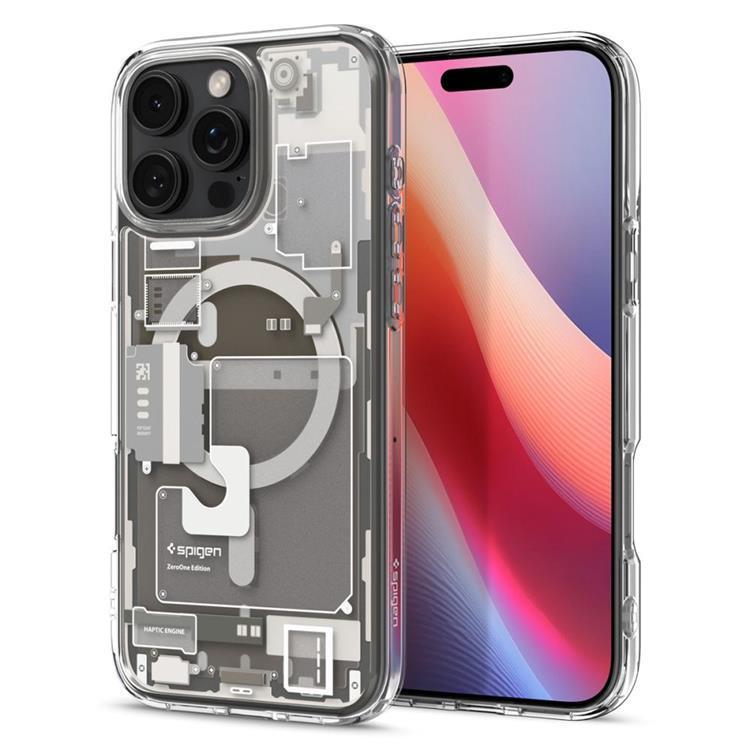 Spigen iPhone 16 Pro Max Mobilskal MagSafe Ultra Hybrid - Zero One | 2353 | AlltMobil
