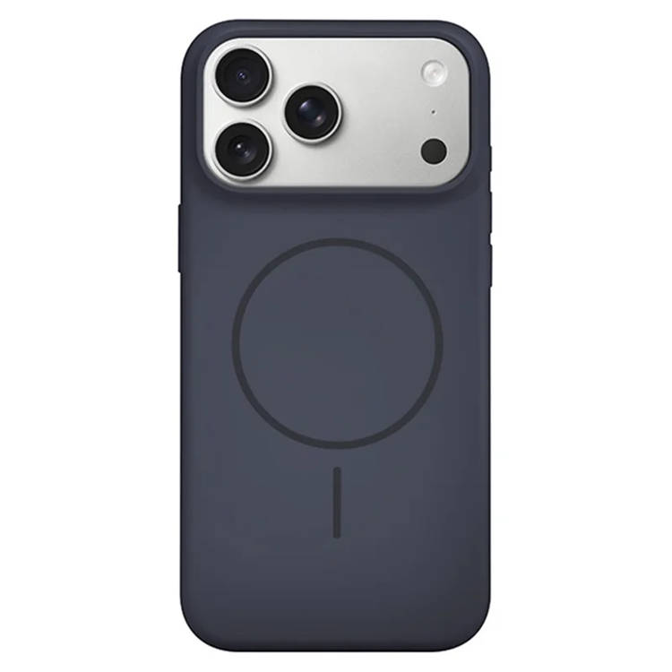 iPhone 17 Pro Mobilskal Magsafe Liquid Silikon - Svart | 2353 | AlltMobil