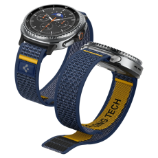 Spigen - Spigen Galaxy Watch 8/8 Classic (40/44/46mm) Armband Athlex Air - Marinblå