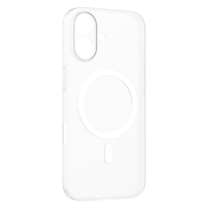 MOMAX - MOMAX iPhone 17 Mobilskal MagSafe Ultra Slim - Transparent Vit