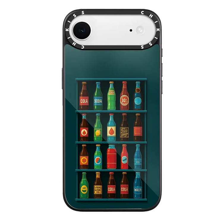 Mobilskal till iPhone 17 Air MagSafe Aluminium Silikon (Style N) | 2353 | AlltMobil