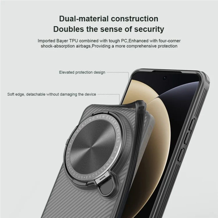 Nillkin - Nillkin Xiaomi 15 Ultra Mobilskal Camshield Prop - Translucent