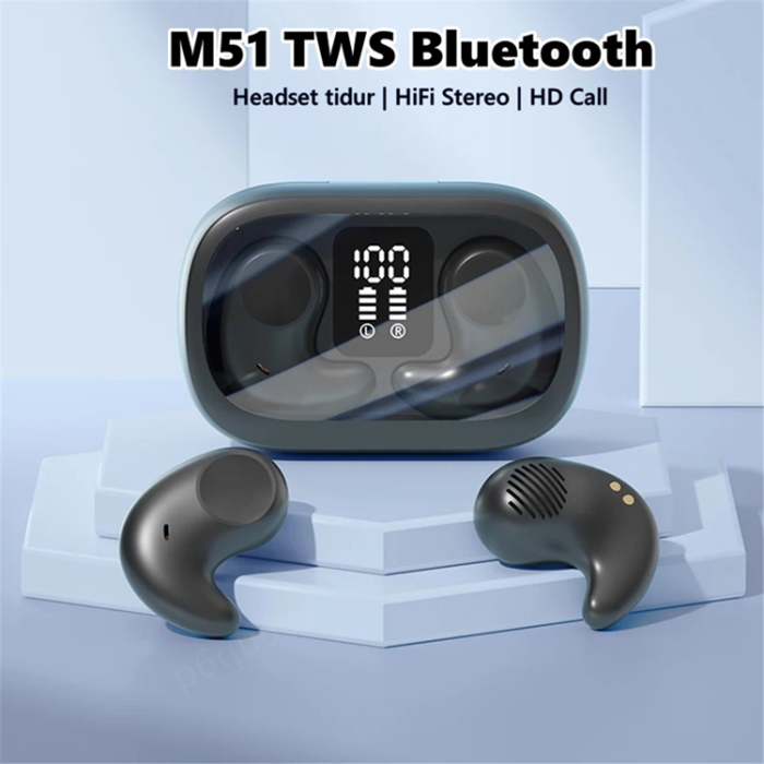 A-One Brand - TWS Trådlösa Mini Bluetooth-Hörlurar In-ear Sleep M51