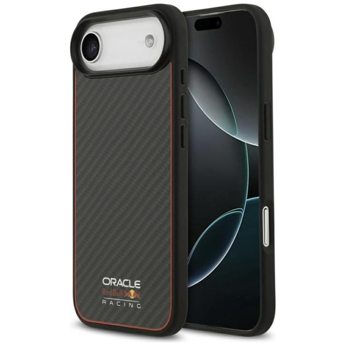 Red Bull - Red Bull iPhone Air Mobilskal MagSafe Kevlar Logo Matt - Svart