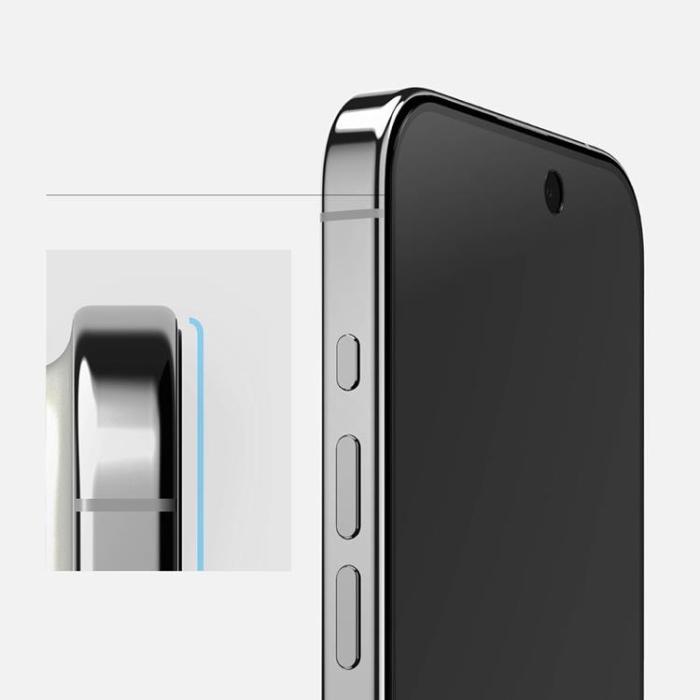 Ringke - Ringke iPhone 15 Pro Härdat Glas Skärmskydd Privacy