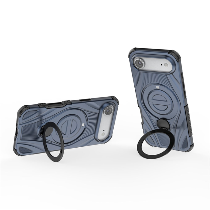 A-One Brand - iPhone Air Mobilskal MagSafe Magnetic Kickstand - Mörkblå