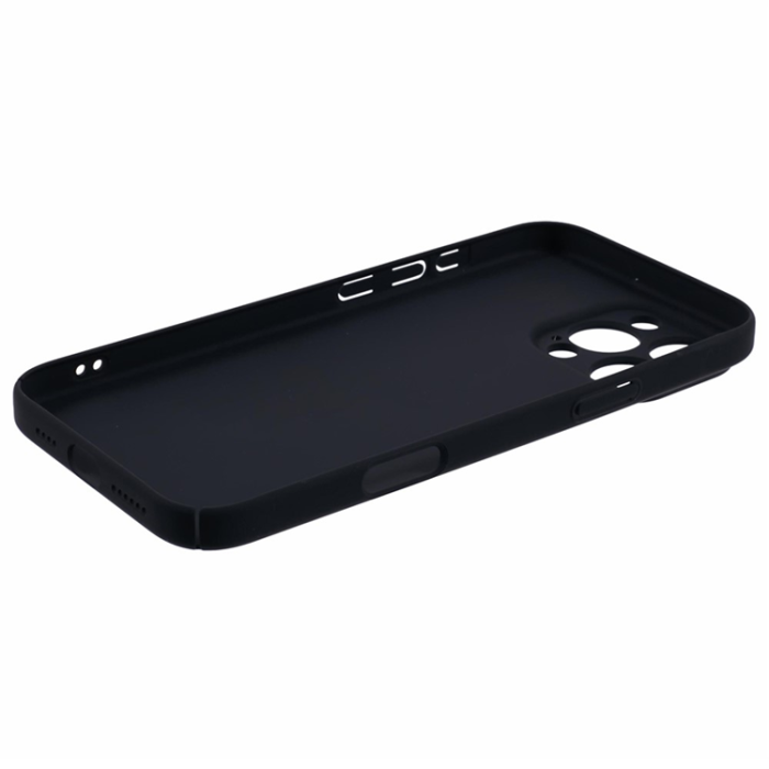 A-One Brand - iPhone 16 Pro Max Mobilskal Skin-Touch Rubberized PC - Svart