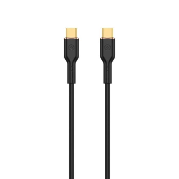 WIWU - WIWU USB-C Till USB-C 100W Kabel 1.2m YQ02 - Svart