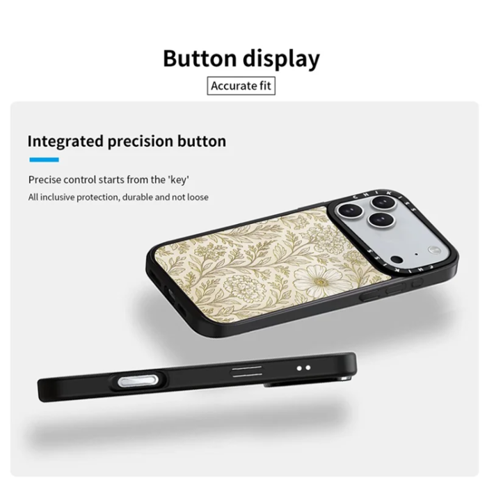 A-One Brand - iPhone 17 Pro Max Mobilskal MagSafe Aluminium Silikon