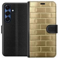 iSecrets - Pl&aring;nboksfodral till Samsung Galaxy S25+ med Gyllene Murstenar