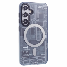 YOUNGKIT - YOUNGKIT Galaxy S25 Plus Mobilskal MagSafe IMD Circuit - Svart