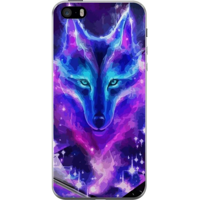 iSecrets - Mobilskal till Apple iPhone SE (2016) med Neon Varg