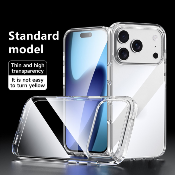 SULADA - SULADA iPhone 17 Pro Mobilskal Crystal TPU+PC - Clear