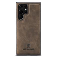 DG.MING - DG.Ming Mobilskal f&ouml;r Samsung Galaxy S26 Ultra Konstl&auml;der PC + TPU - Kaffe