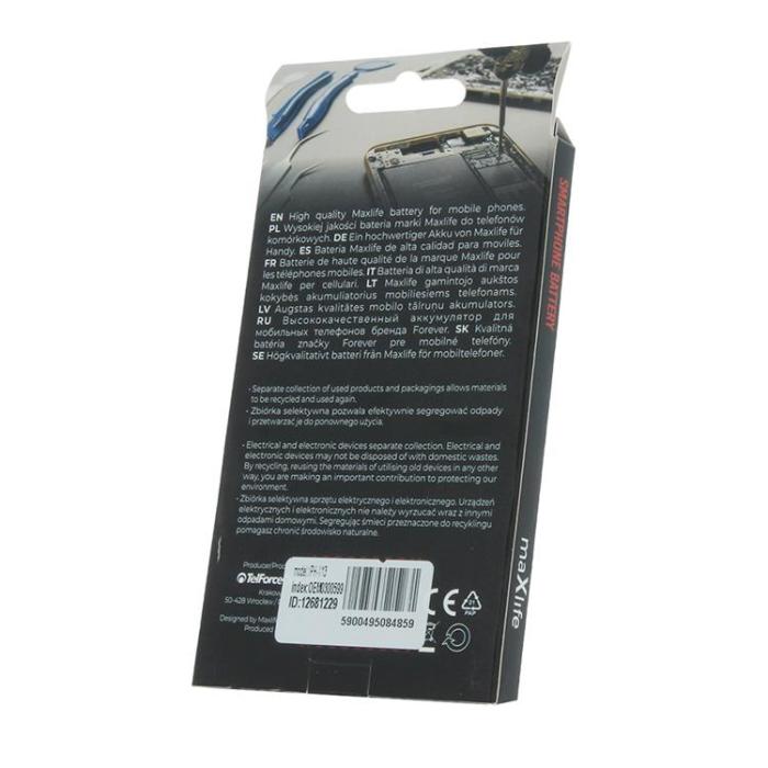 Maxlife - Maxlife iPhone 13 Batteri 3227mAh Utan BMS Flex