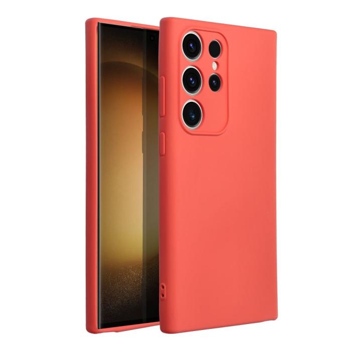 OEM - SILIKON skal för Samsung Galaxy S23 Ultra persika