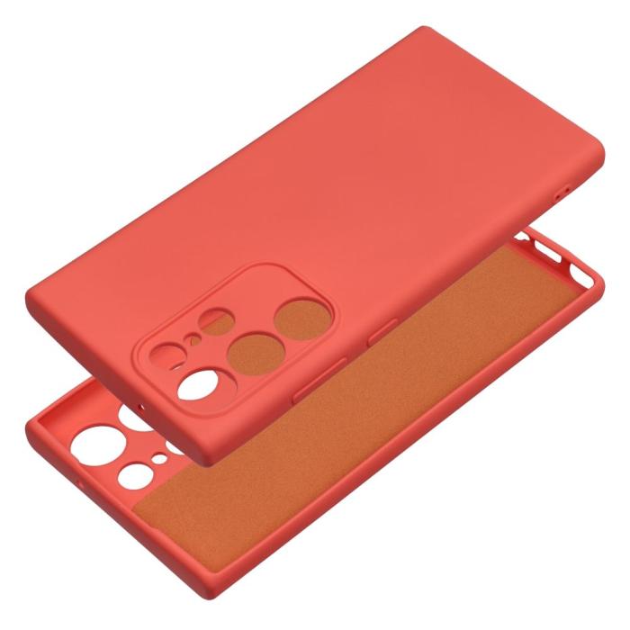 OEM - SILIKON skal för Samsung Galaxy S23 Ultra persika