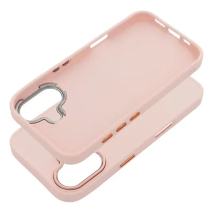 OEM - iPhone 16 Mobilskal Frame - Powder Rosa