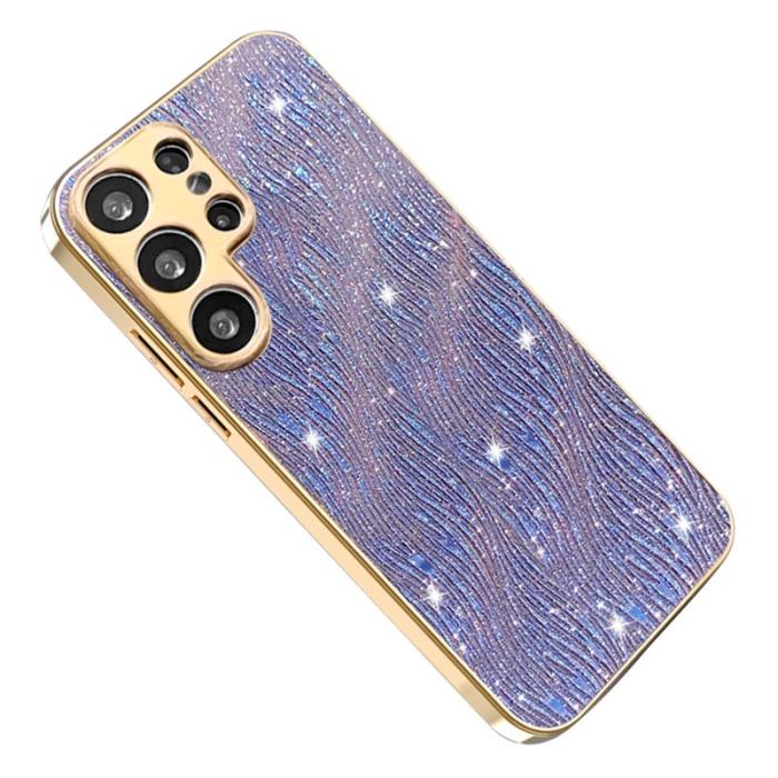 OEM - Mobilskal för Samsung Galaxy S26 Ultra Elektropolerad PU + TPU - Lila