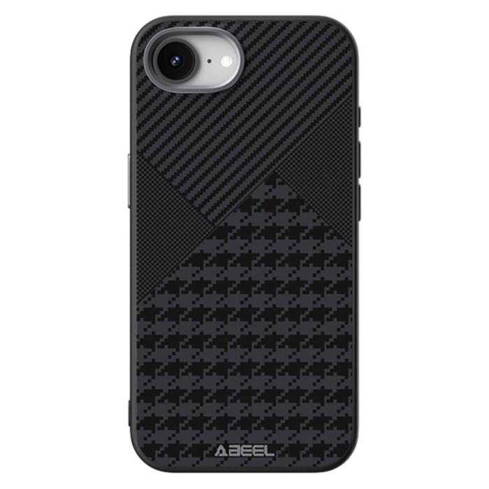 ABEEL - ABEEL Mobilskal till iPhone 16e MagSafe PC TPU Aluminium Svart