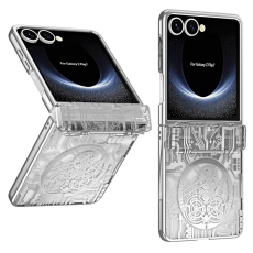 A-One Brand - Galaxy Z Flip 7 Mobilskal Mechanical Legend - Silver