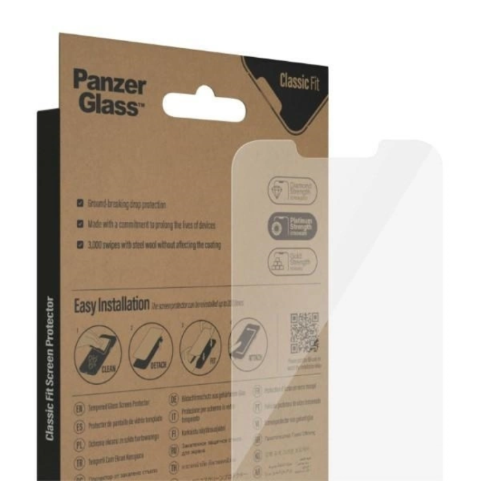 PanzerGlass - PanzerGlass iPhone 14 Pro Härdat Glas Skärmskydd Classic Fit