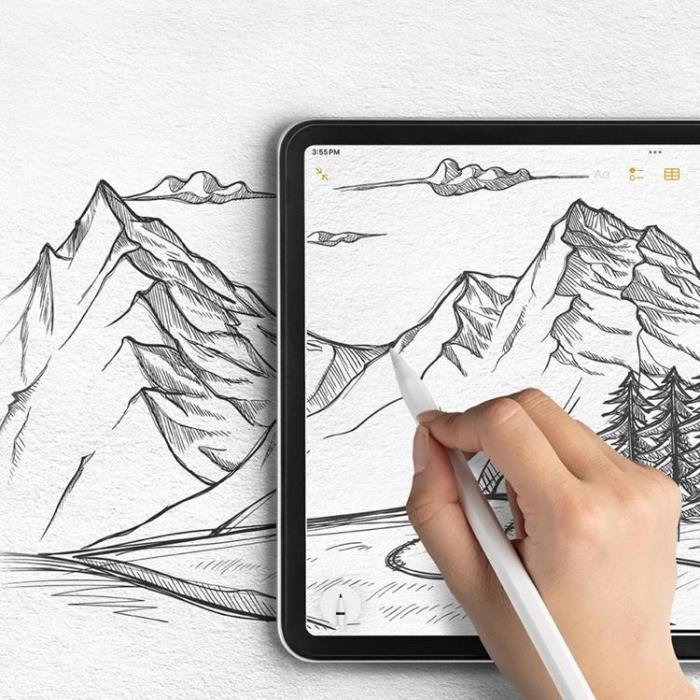 Ringke - Ringke iPad Pro 11 (2024) Skärmskydd Paper Touch - Clear