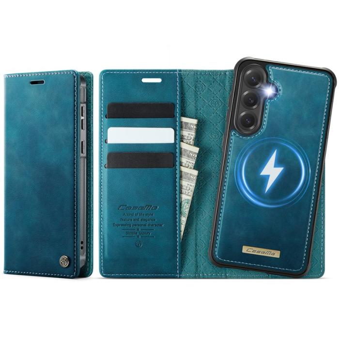Caseme - CASEME C49 Fodral för Samsung Galaxy S23 FE MagSafe Grön