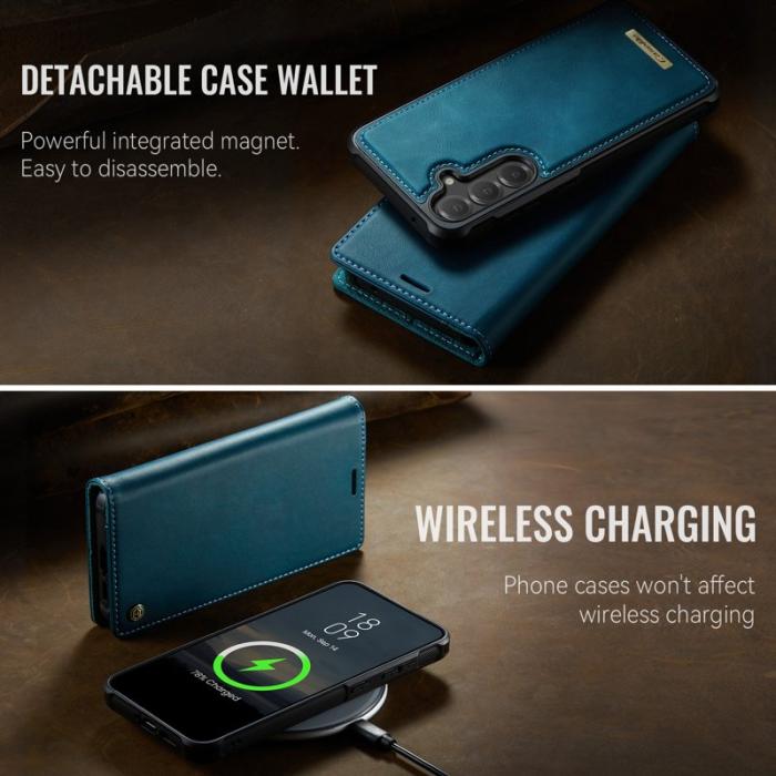 Caseme - CASEME C49 Fodral för Samsung Galaxy S23 FE MagSafe Grön