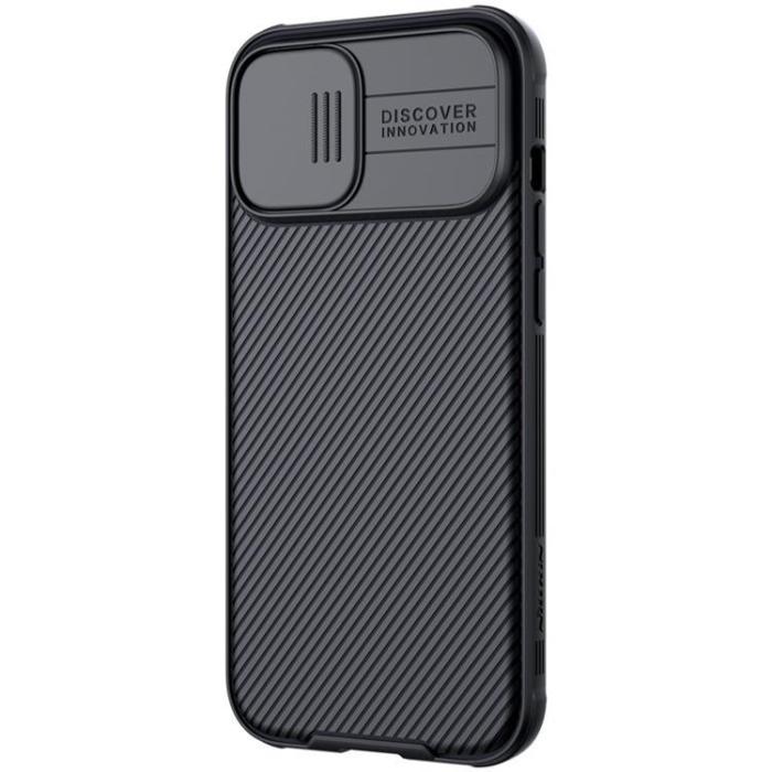 UTGATT1 - Nillkin CamShield Pro Skal iPhone 12 / 12 Pro - Svart