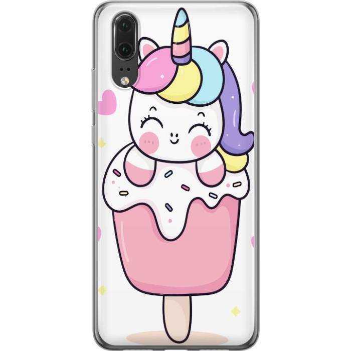 iSecrets - Mobilskal till Huawei P20 med Glad enhörning