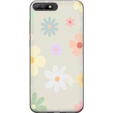 iSecrets - Mobilskal till Huawei Y6 (2018) med fejdande blommor