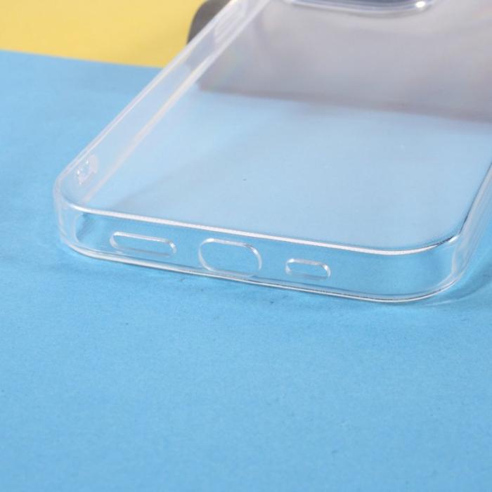 X-Level - X-LEVEL Mobilskal till iPhone 15 Pro TPU HD Clear Transparent Fodral