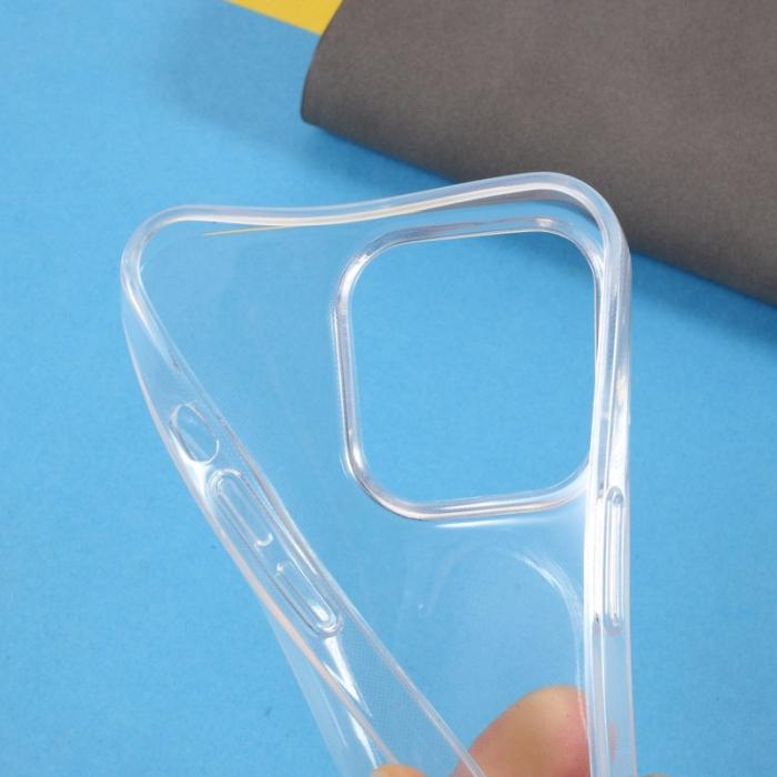 X-Level - X-LEVEL Mobilskal till iPhone 15 Pro TPU HD Clear Transparent Fodral