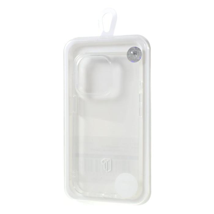 X-Level - X-LEVEL Mobilskal till iPhone 15 Pro TPU HD Clear Transparent Fodral