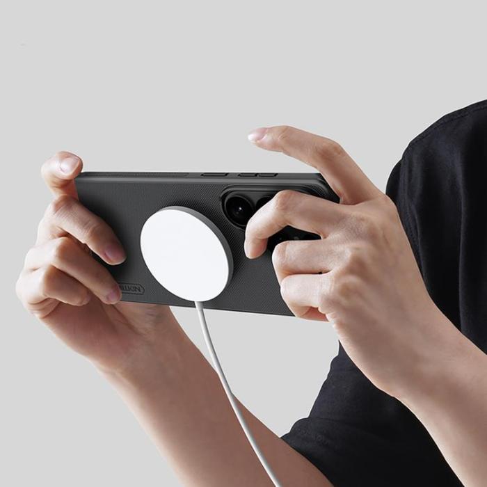 Nillkin - Nillkin Mobilskal för Galaxy S26 Ultra MagSafe Super Frosted Shield Pro - Svart