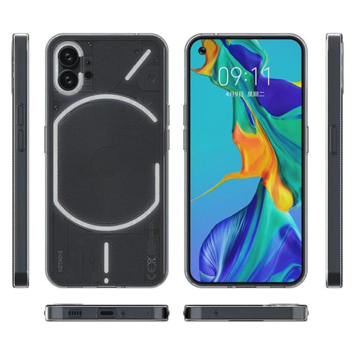 UTGATT1 - Nothing Phone 1 Skal Ultra Thin - Transparent