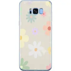 Gustaf - Mobilskal till Samsung Galaxy S8+ med fejdande blommor