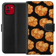 Gustaf - Pl&aring;nboksfodral till Samsung Galaxy A03 med Nuggets