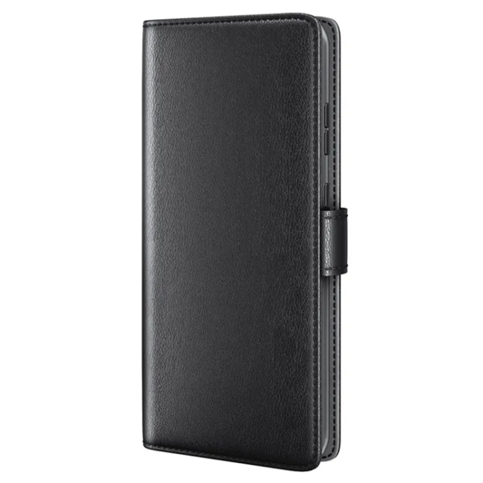 A-One Brand - Sony Xperia 10 V Plånboksfodral Äkta Läder Flip - Svart
