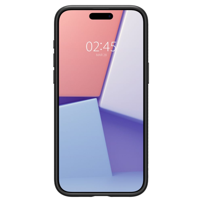 Spigen - Spigen iPhone 15 Pro Max Mobilskal Liquid Air - Matte Svart