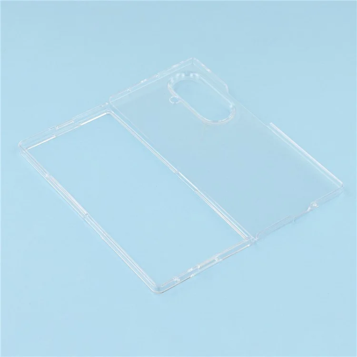 A-One Brand - Galaxy Z Fold 7 Mobilskal Slim Hard Shockproof - Transparent
