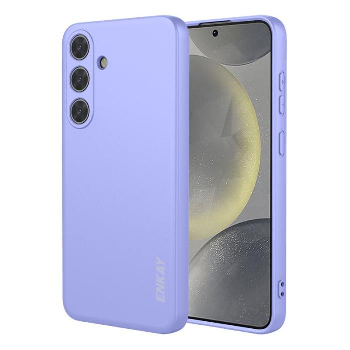 HAT PRINCE - ENKAY Mobilskal till Samsung Galaxy S26 Plus Silikon - Lila