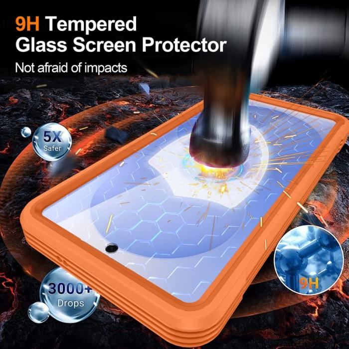 OEM - Mobilskal till Samsung Galaxy S26 Plus Plast Magnetiskt - Orange