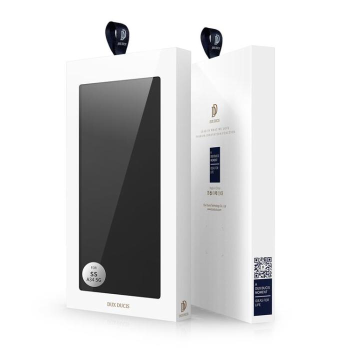 Dux Ducis - Dux Ducis Galaxy A34 5G Plånboksfodral SkinPro - Svart