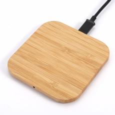 A-One Brand - Wooden QI Tr&aring;dl&ouml;s Laddare - Square