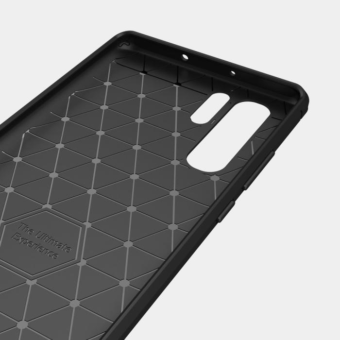 A-One Brand - Carbon Brushed Mobilskal till Huawei P30 Pro - Svart