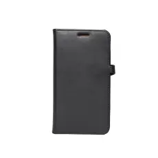 BUFFALO - BUFFALO äkta läder Mobilfodral till iPhone 13 Mini - Svart