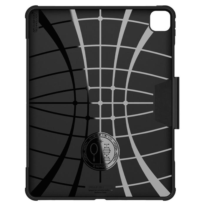 UTGATT - Spigen - Rugged Armor Pro Fodral iPad Pro 12.9 (2021/2022) - Svart